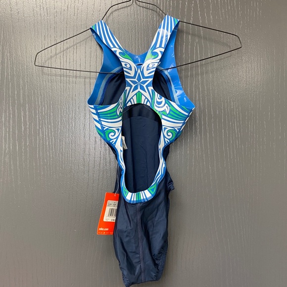 NWT Nike Competitive Swim Suit - Picture 2 of 5
